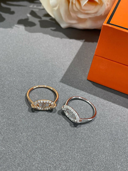 [Olivia Jewelry]RONDE SMALL DIAMOND RING