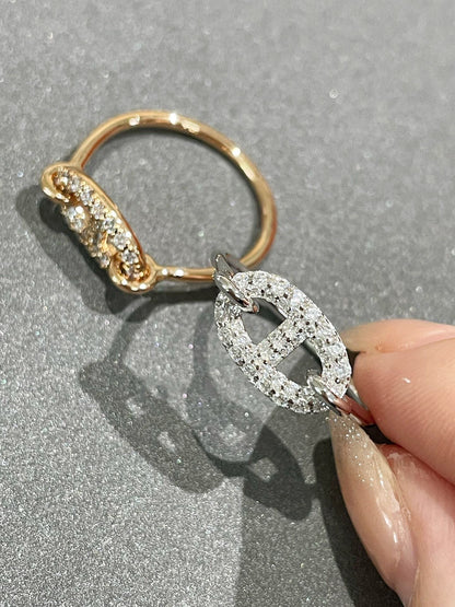 [Olivia Jewelry]RONDE SMALL DIAMOND RING