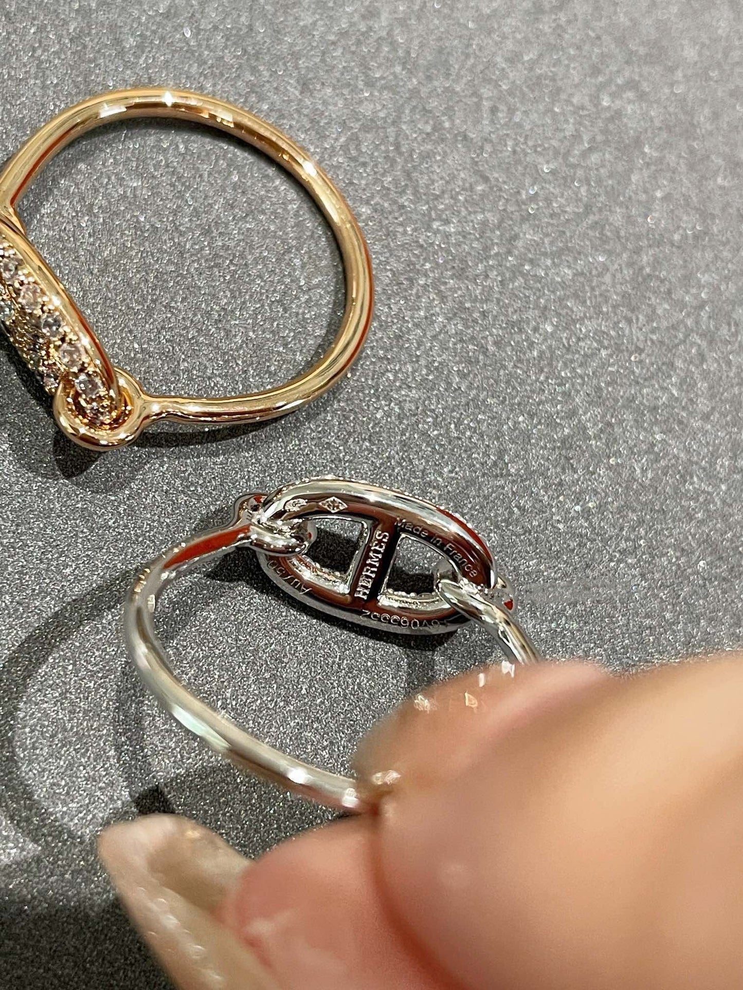 [Olivia Jewelry]RONDE SMALL DIAMOND RING