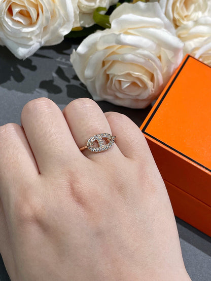 [Olivia Jewelry]RONDE SMALL DIAMOND RING