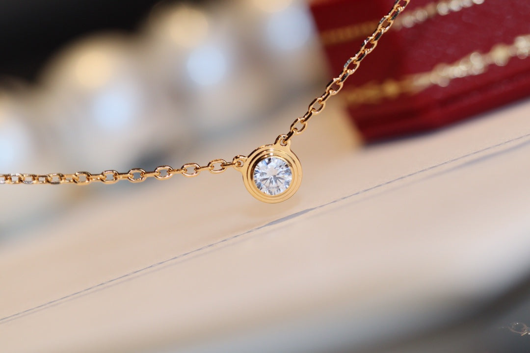 [Olivia Jewelry]DAMOUR DIAMOND NECKLACE