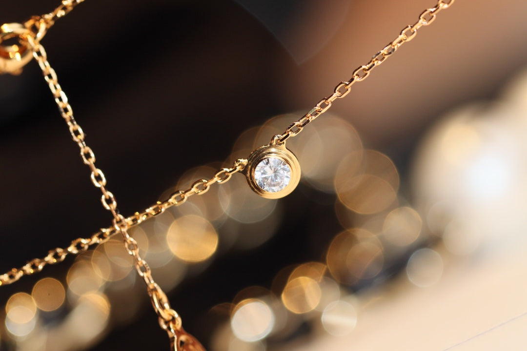 [Olivia Jewelry]DAMOUR DIAMOND NECKLACE