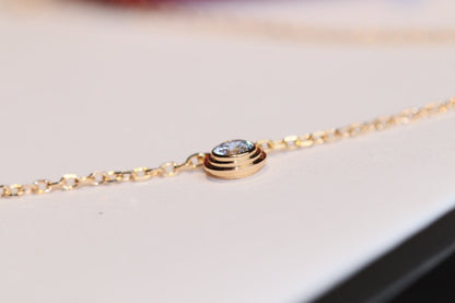 [Olivia Jewelry]DAMOUR DIAMOND NECKLACE