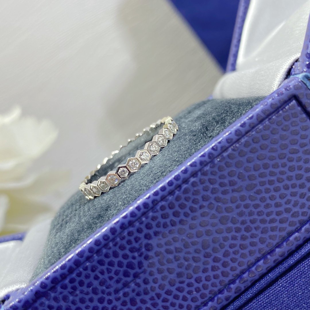 [Olivia Jewelry]BEE LOVE DIAMOND PAVED SMALL RING