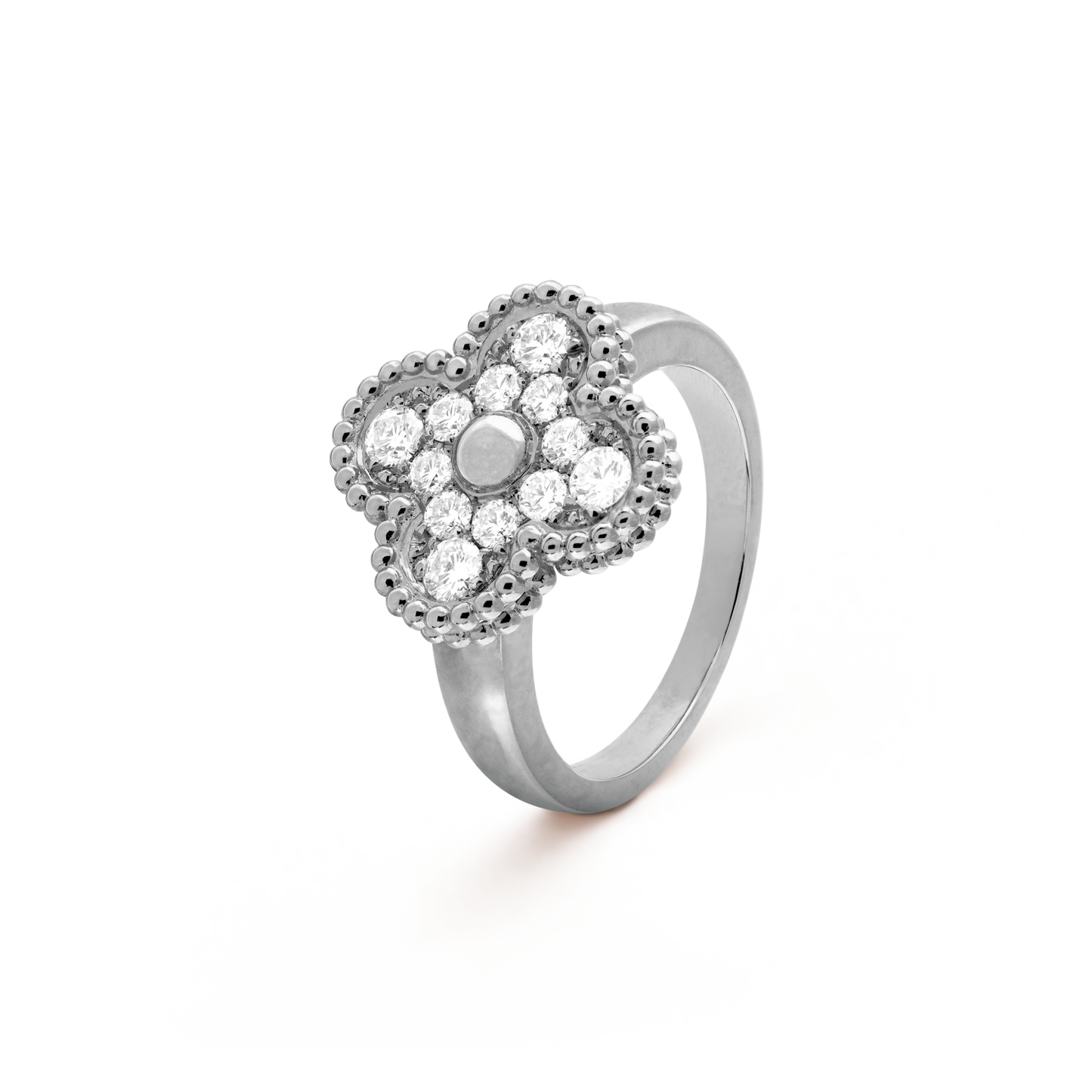 [Olivia Jewelry]CLOVER DIAMOND RING