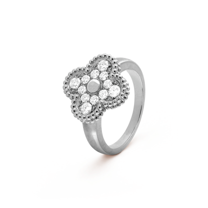 [Olivia Jewelry]CLOVER DIAMOND RING