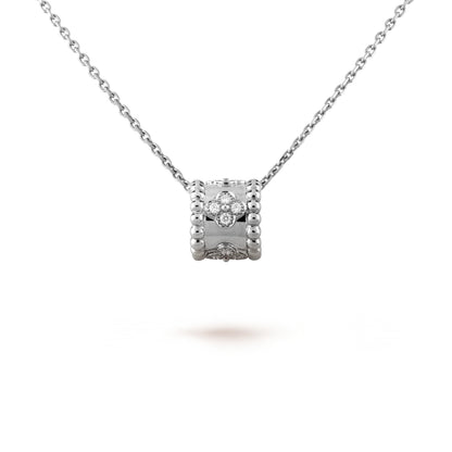 [Olivia Jewelry]PERLEE PEDANT SIVLER DIAMOND NECKLACE