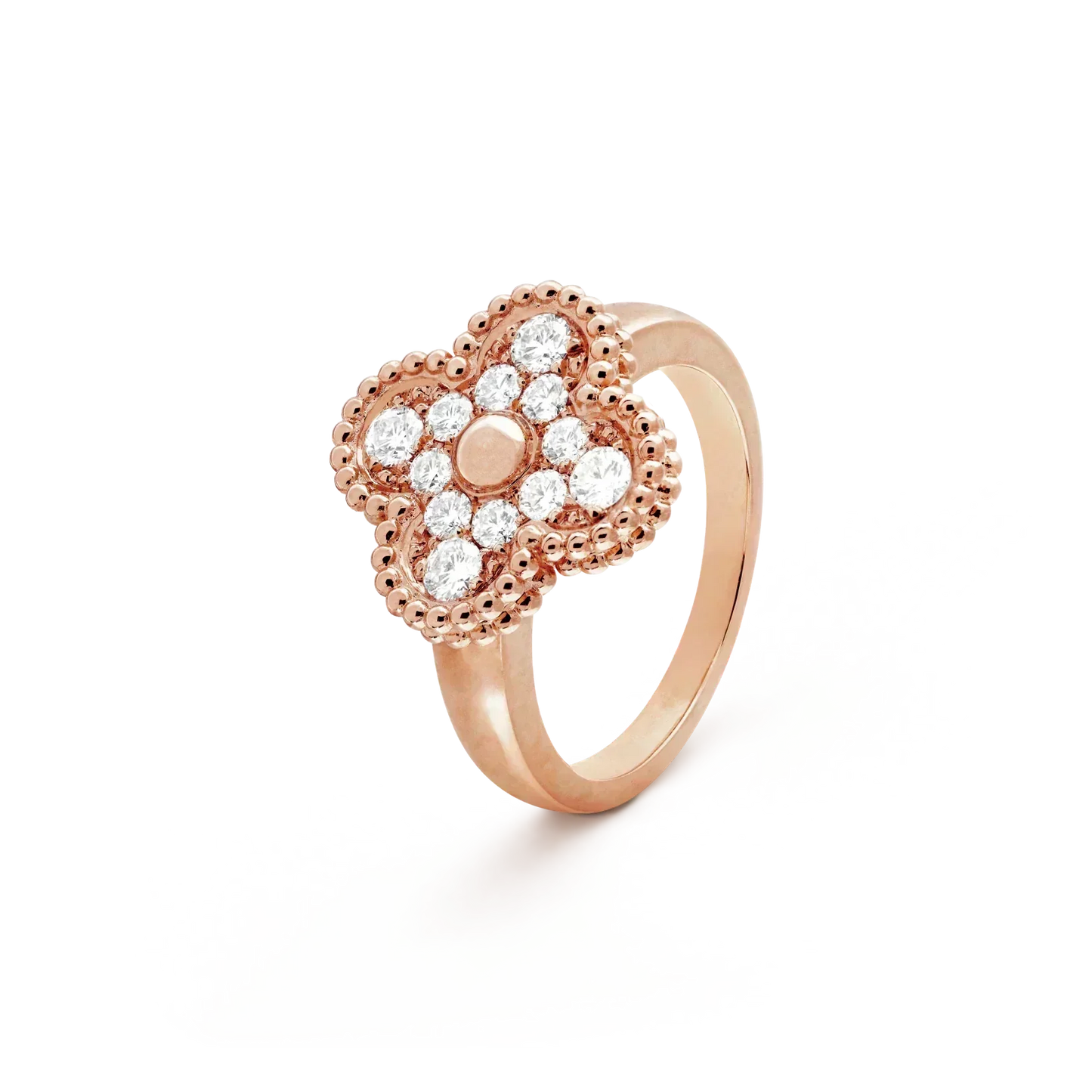 [Olivia Jewelry]CLOVER DIAMOND RING