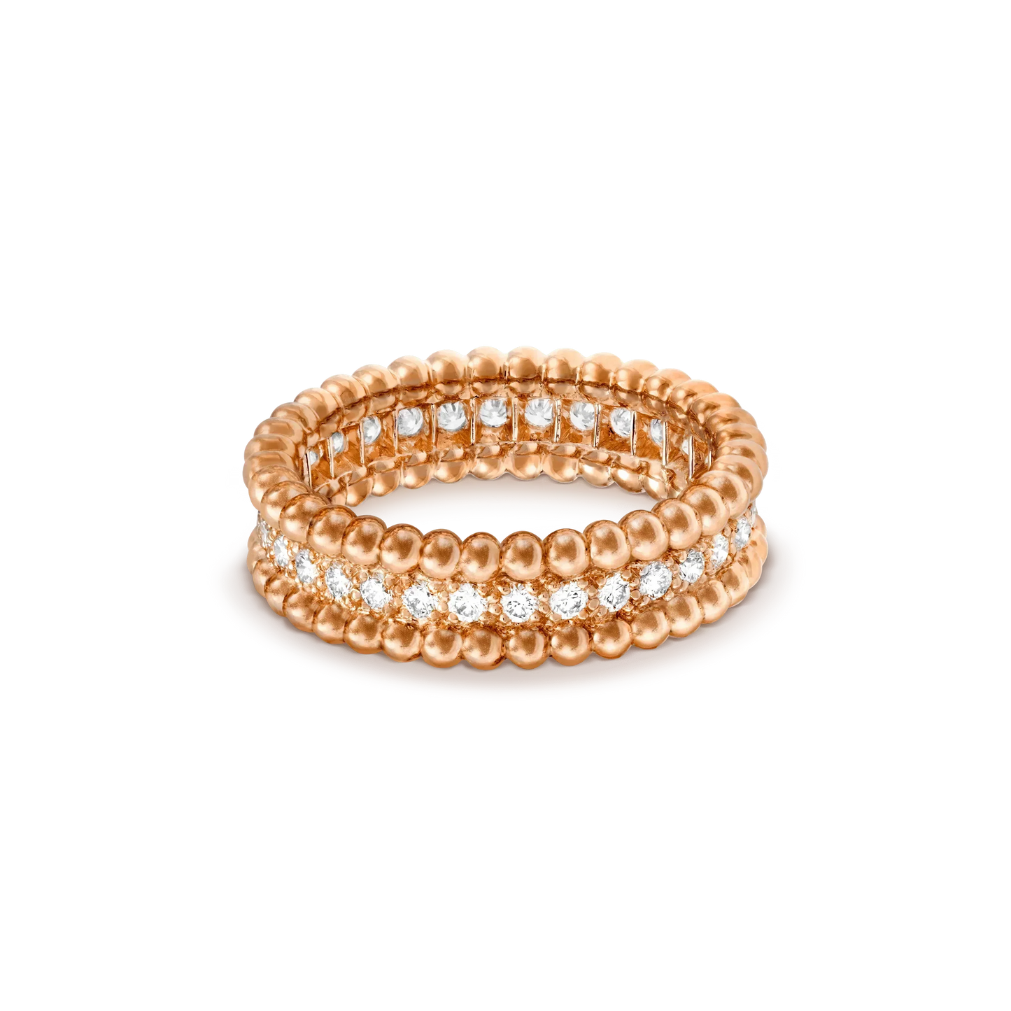 [Olivia Jewelry]PERLEE DIAMOND ROSE GOLD RING