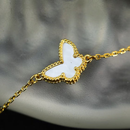 [Olivia Jewelry]BUTTERFLY MOTHER OF PEARL BUTTERFLY BRACELET
