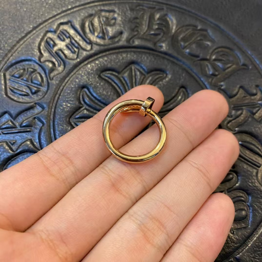 [Olivia Jewelry]JUSTE RING 2.65MM GOLD