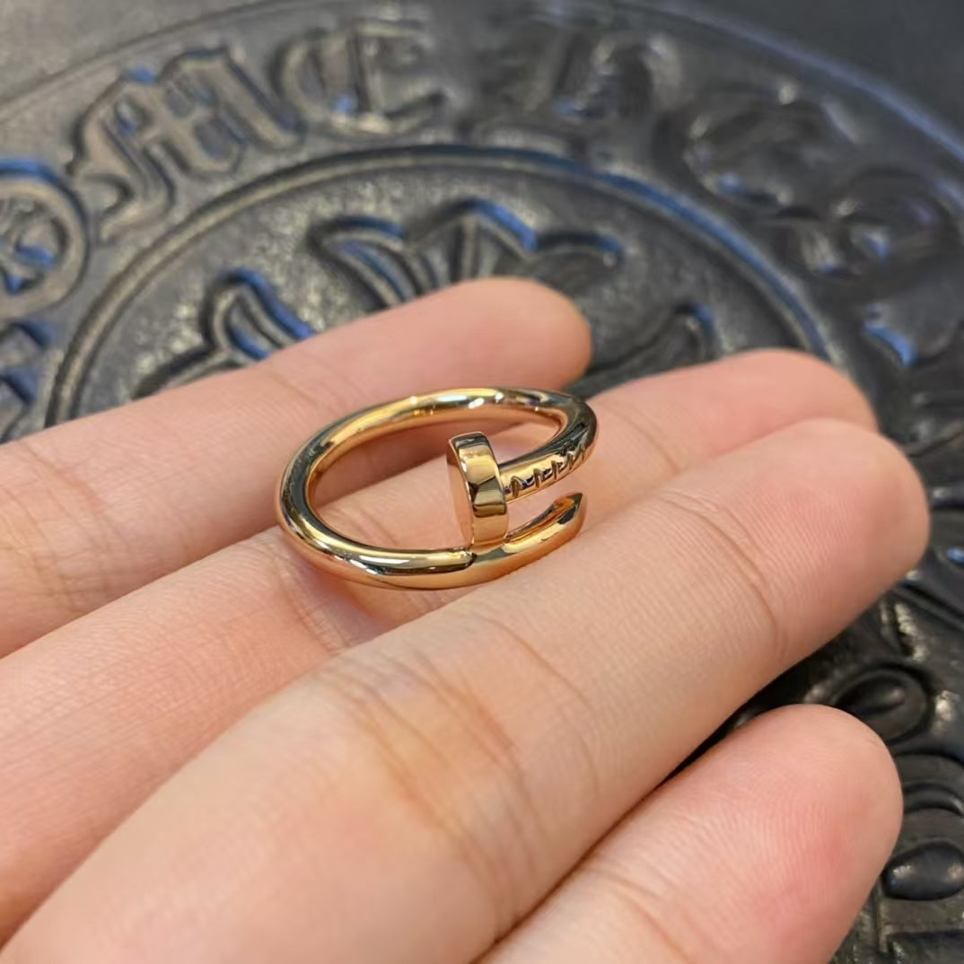 [Olivia Jewelry]JUSTE RING 2.65MM GOLD