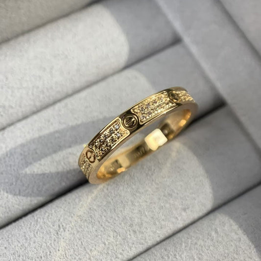 [Olivia Jewelry]LOVE RING 2.65MM DIAMOND