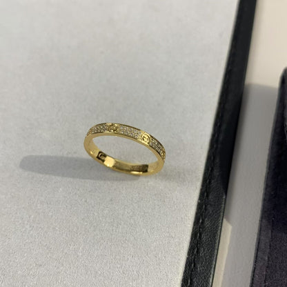 [Olivia Jewelry]LOVE RING 2.65MM DIAMOND