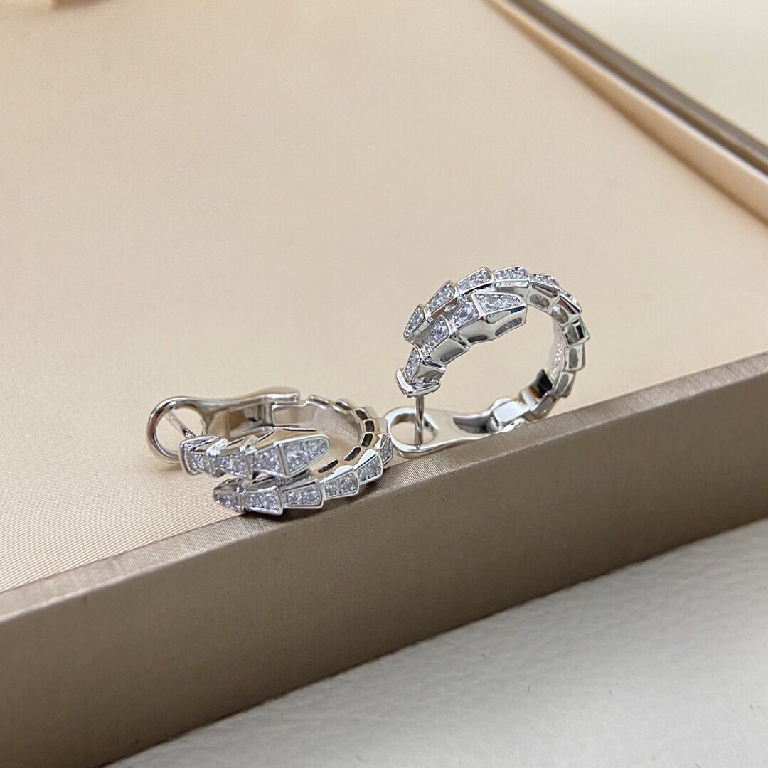 [OLIVIA]SERPENTI EARRINGS DIAMOND