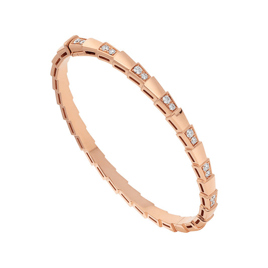 [Elitejewels]SERPENTI スモールブレスレット ピンクゴールド ダイヤモンド