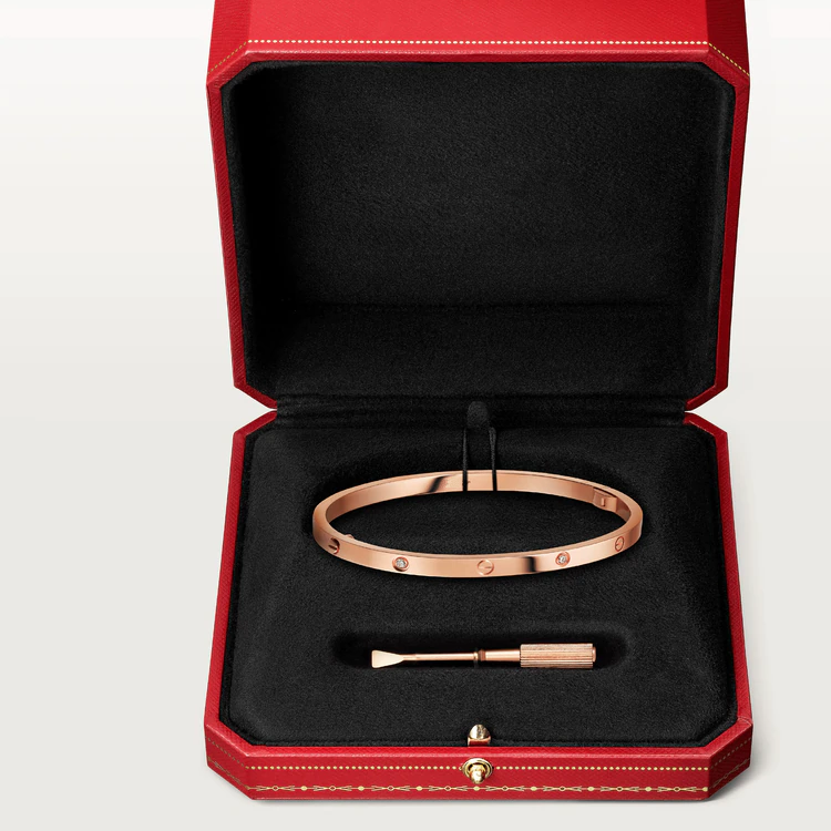 [Olivia Jewelry]LOVE BRACELET 3.65MM 6 DIAMONDS