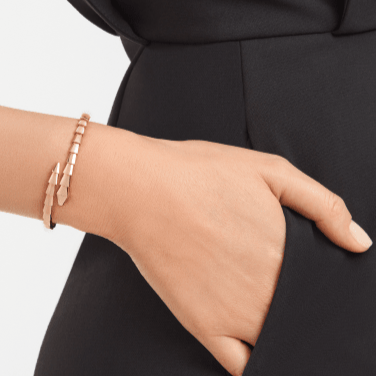 [Olivia Jewelry]SERPENTI VIPER PINK GOLD BRACELET