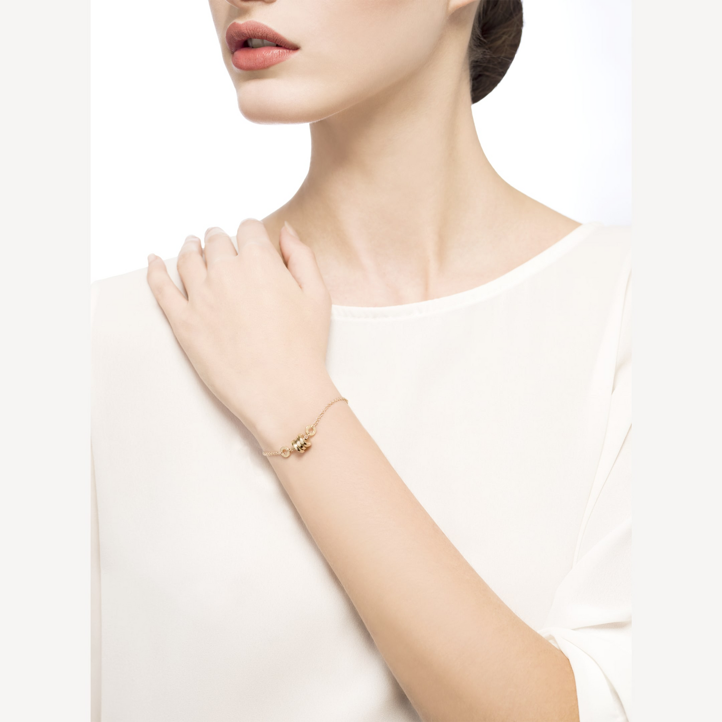 [OLIVIA]ZERO 1 SOFT GOLD BRACELET