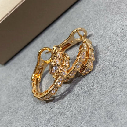 [OLIVIA]SERPENTI EARRINGS DIAMOND