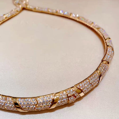 [AURORA]HAUTE COUTURE GOLD SERPENTI NECKLACE
