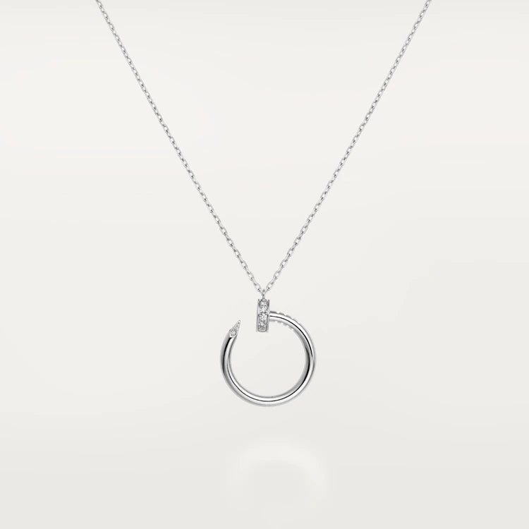 [Olivia Jewelry]JUSTE NECKLACE SILVER