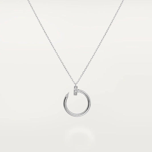 [Olivia Jewelry]JUSTE NECKLACE SILVER
