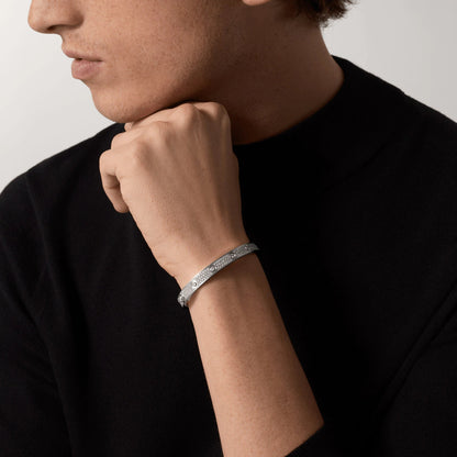 [Olivia Jewelry]LOVE BRACELET 6.1MM DIAMOND-PAVED 10 BIG DIAMONDS