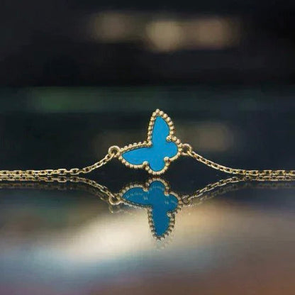 [Olivia Jewelry]BUTTERFLY TURQUOISE BUTTERFLY BRACELET