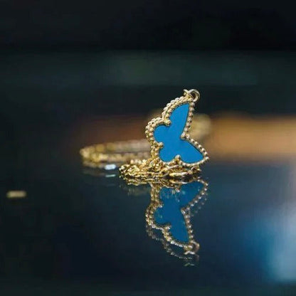 [Olivia Jewelry]BUTTERFLY TURQUOISE BUTTERFLY BRACELET