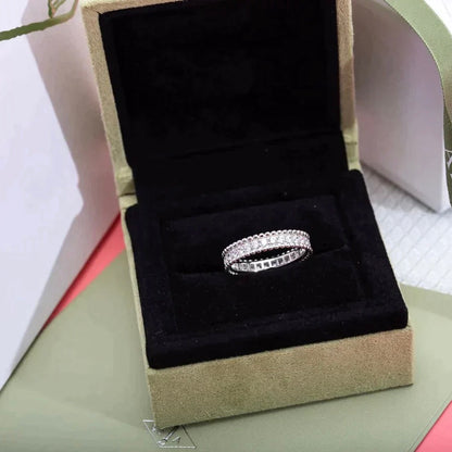 [Olivia Jewelry]PERLEE DIAMOND SILVER RING