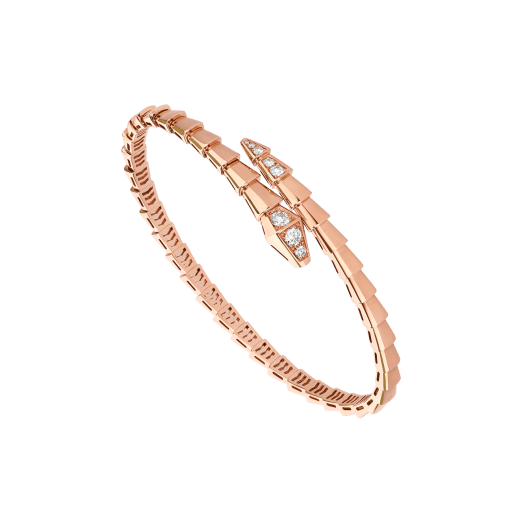 [OLIVIA]SERPENTI BRACELET DIAMONDS PINK GOLD