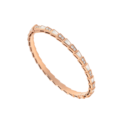 [OLIVIA]SERPENTI BRACELET PINK GOLD MOP DIAMOND