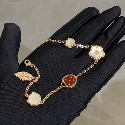 [Olivia JW]LUCKY SPRING 5 MOTIF BRACELET