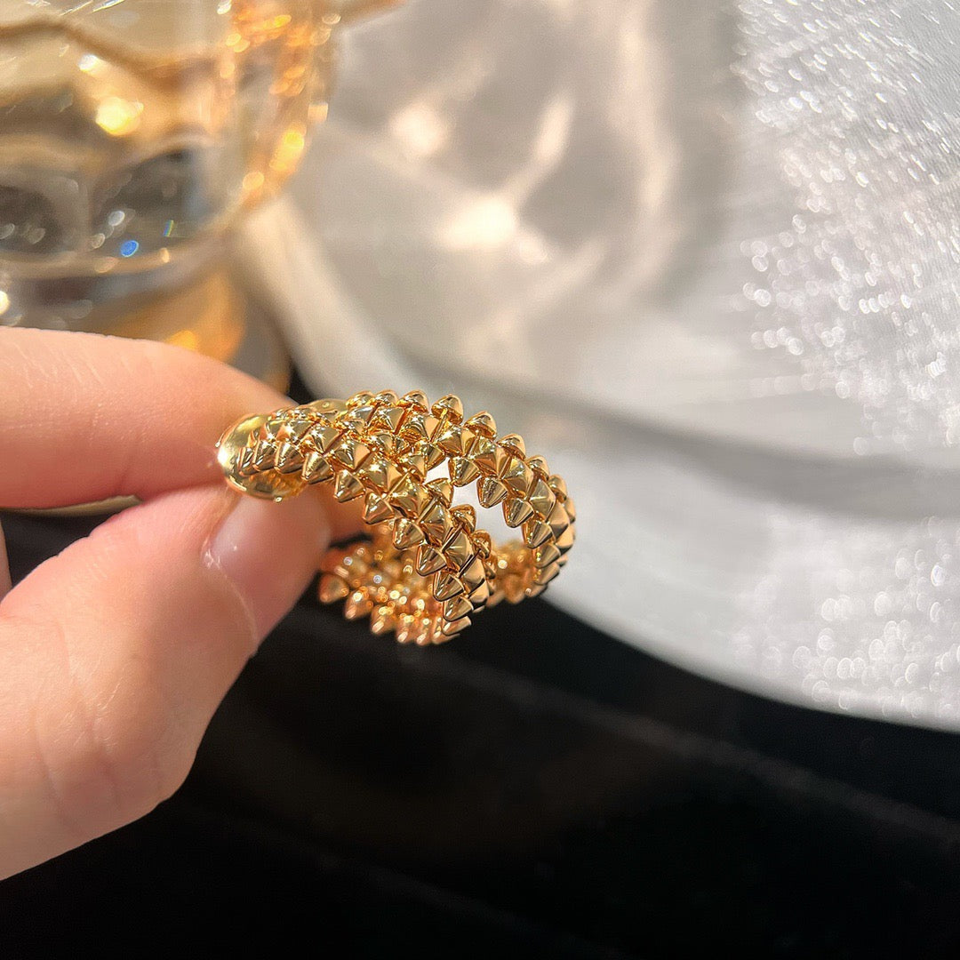 [Olivia Jewelry]CLASH SMALL HOOP EARRINGS