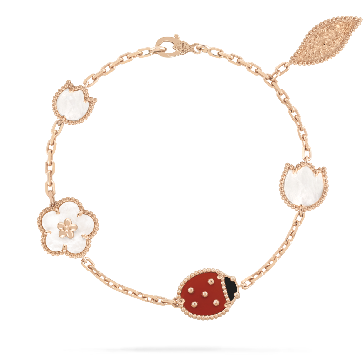 [Olivia JW]LUCKY SPRING 5 MOTIF BRACELET