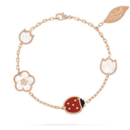 [Olivia JW]LUCKY SPRING 5 MOTIF BRACELET