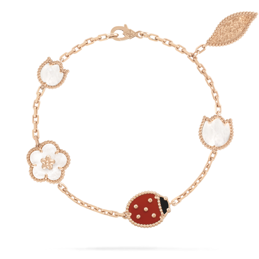 [Olivia JW]LUCKY SPRING 5 MOTIF BRACELET