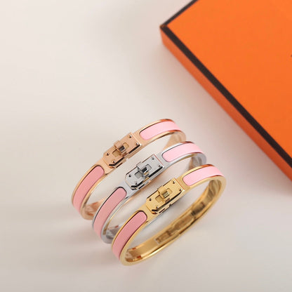 [Olivia Jewelry]HM KELLY PINK BRACELET