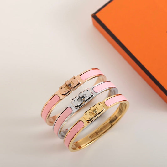 [Olivia Jewelry]HM KELLY PINK BRACELET