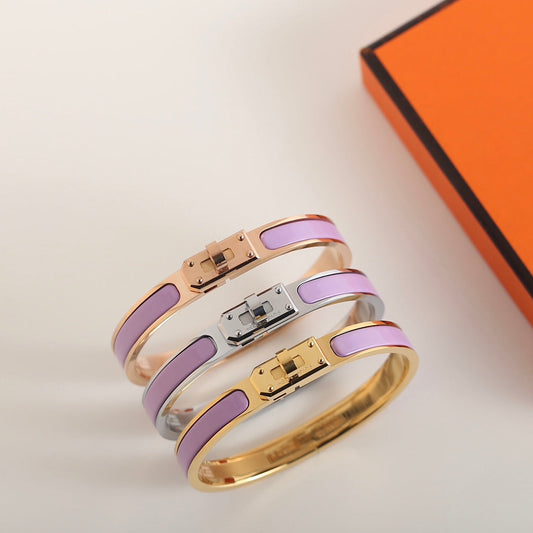 [Olivia Jewelry]HM KELLY PURPLE BRACELET