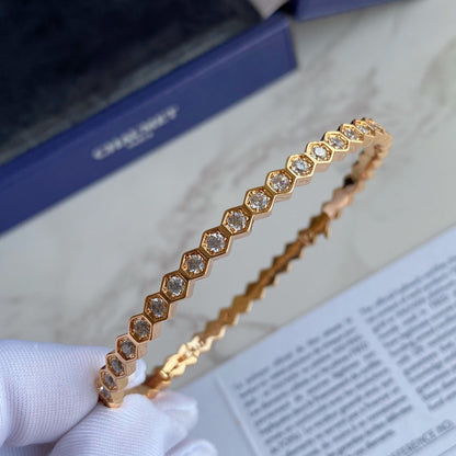 [Olivia Jewelry]BEE LOVE GOLD BRACELET FULL DIAMOND