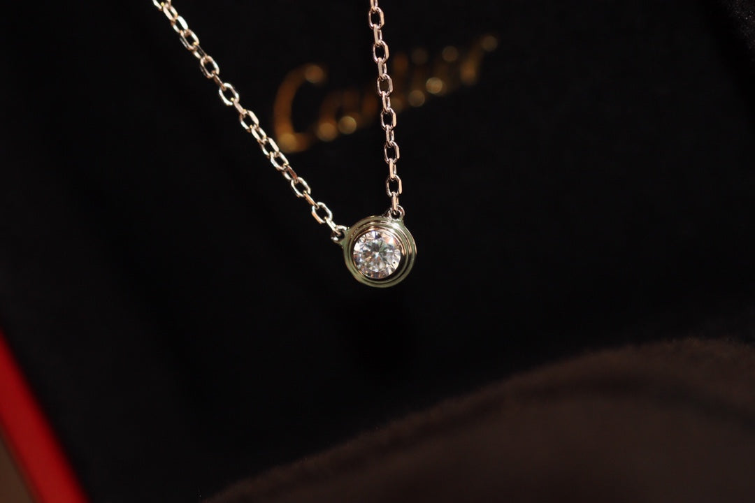 [Olivia Jewelry]DAMOUR DIAMOND NECKLACE