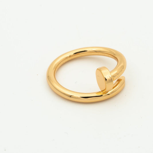 [Olivia Jewelry]JUSTE RING 2.65MM PINK GOLD