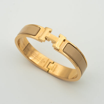 [Olivia Jewelry]H GREY BRACELET