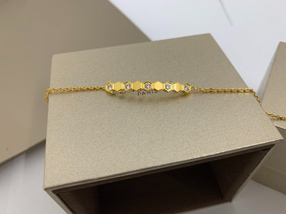 [Olivia Jewelry]BEE LOVE BRACELET DIAMOND