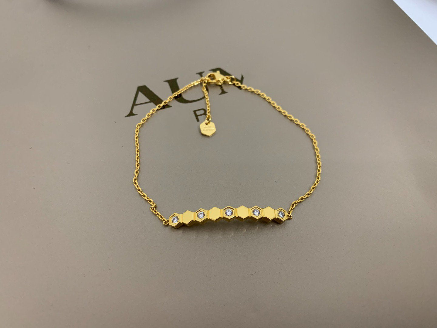 [Olivia Jewelry]BEE LOVE BRACELET DIAMOND