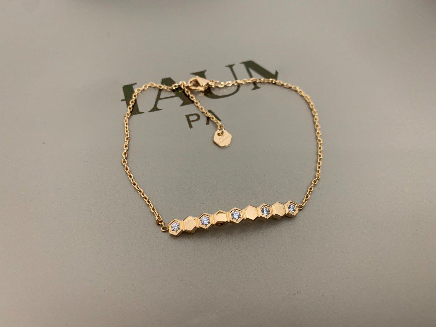[Olivia Jewelry]BEE LOVE BRACELET DIAMOND