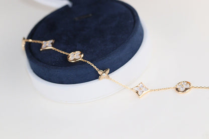[Olivia Jewelry]LEAF CLOVER BRACELET