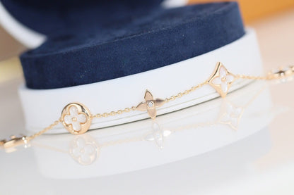 [Olivia Jewelry]LEAF CLOVER BRACELET